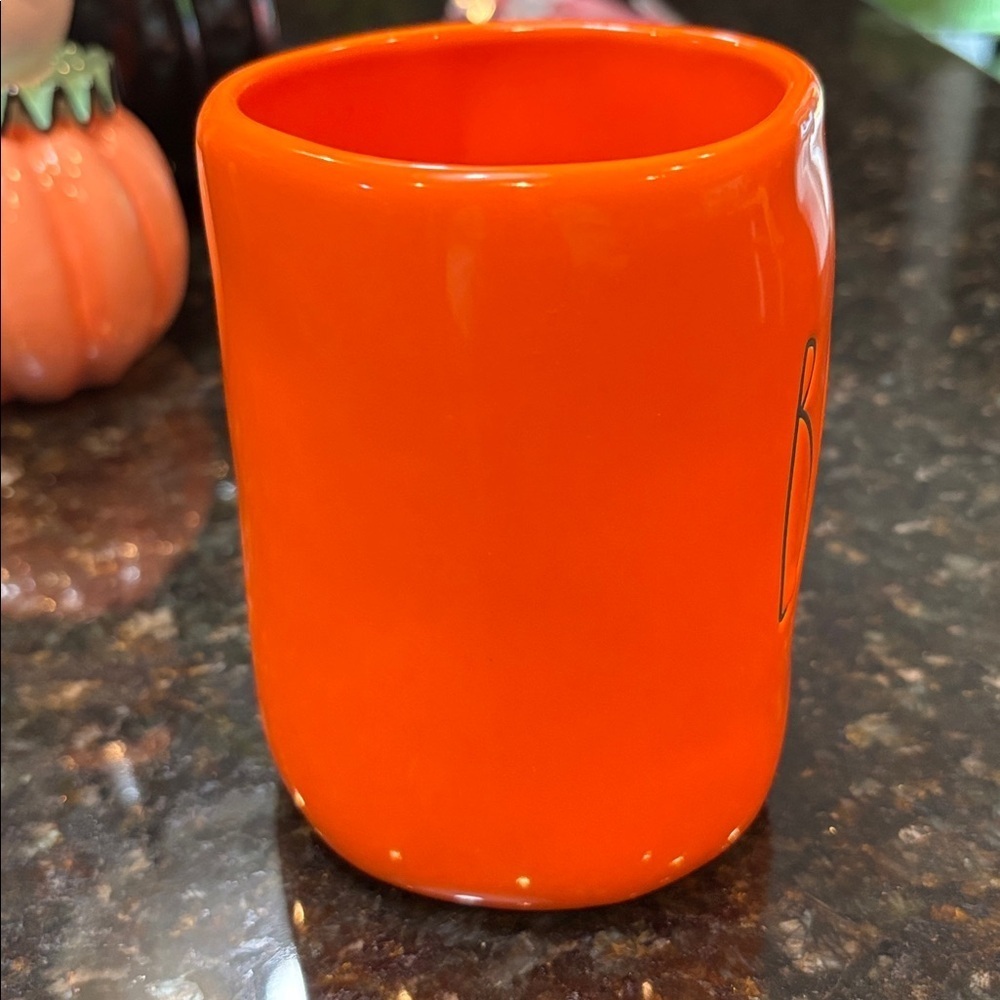 Rae Dunn Orange Halloween Boo Mug - Picture 5 of 6